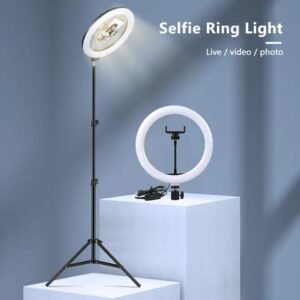 Light Up Your Content Creation: 26cm Ring Light - Shine Brighter on Camera