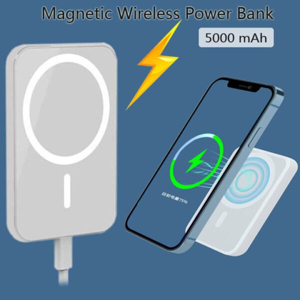 Never Be Powerless: MagSafe Wireless Power Bank for iPhone